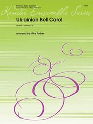 Ukrainian Bell Carol Baritone- Tuba Quartet EPRINT cover Thumbnail